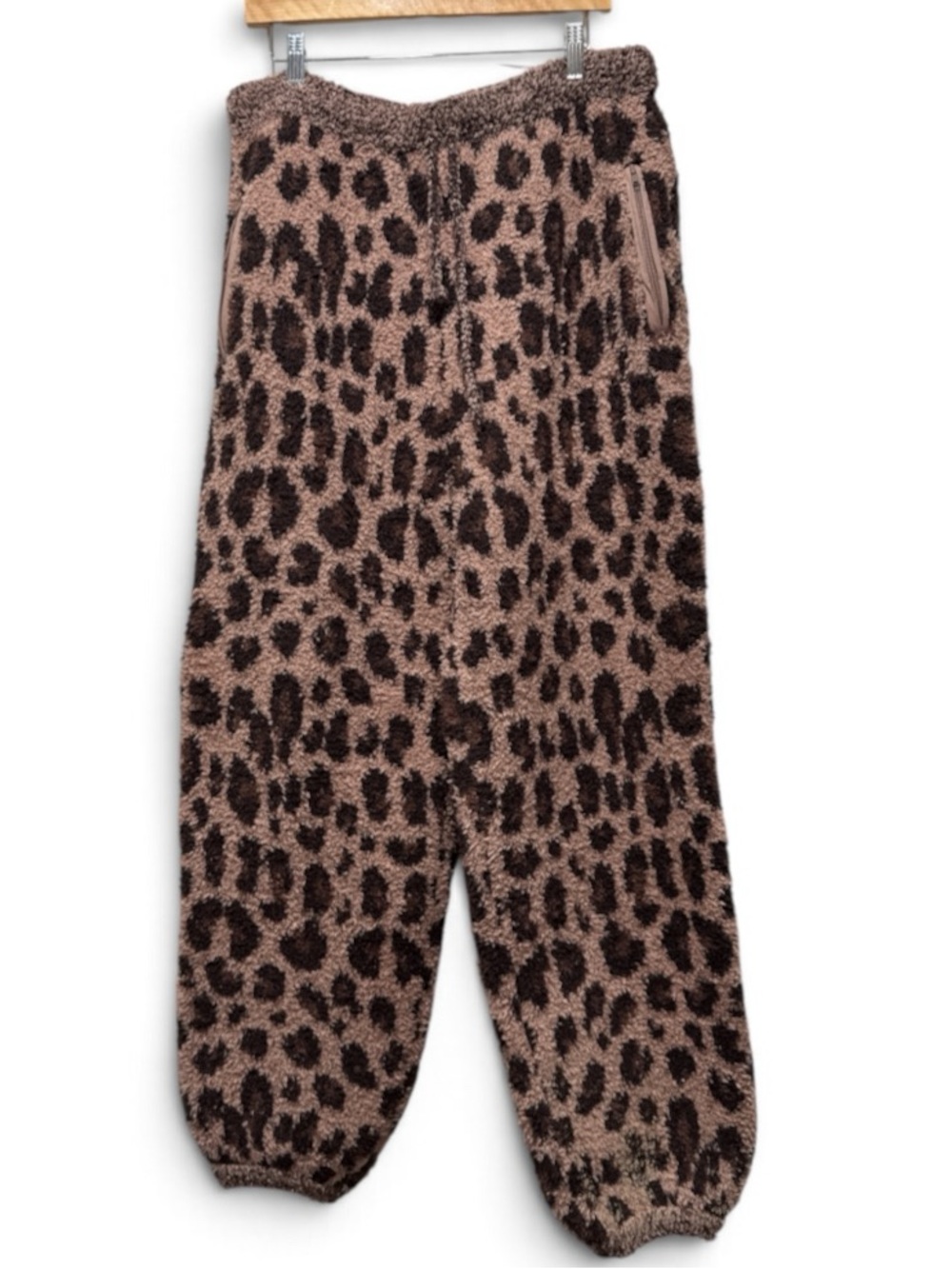 SKIMS Cozy Oversized Jogger Sienna Leopard Print #783
